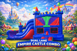 Dual Lane Empire blue castle combo (dry)
