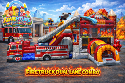 Firetruck double lane combo (dry)